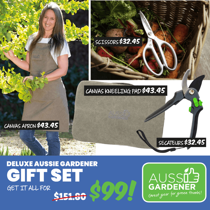 Deluxe Aussie Gardener Gift Set garden wear Aussie Gardener Green