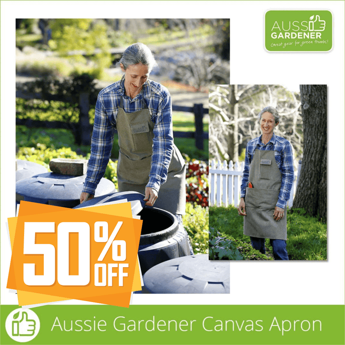 Aussie Gardener Canvas Gardening Apron