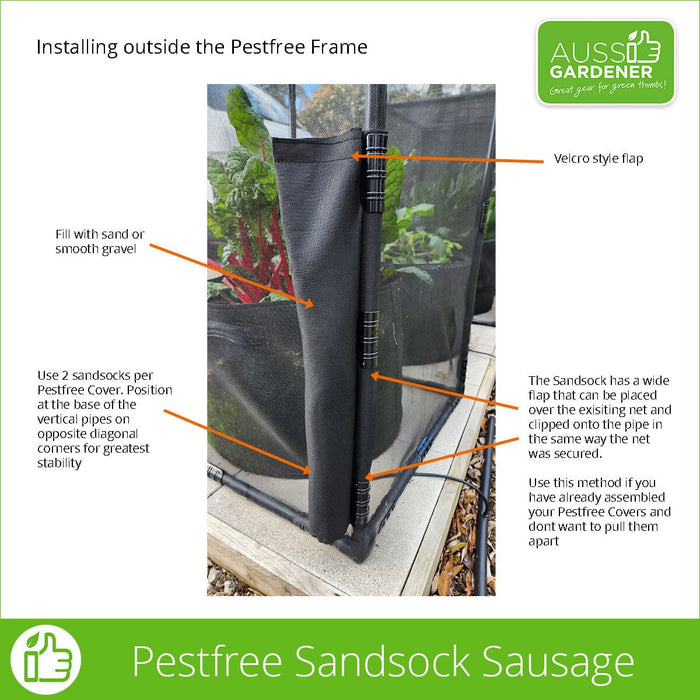 Pestfree Sandsock Sausage 2 pack Aussie Gardener