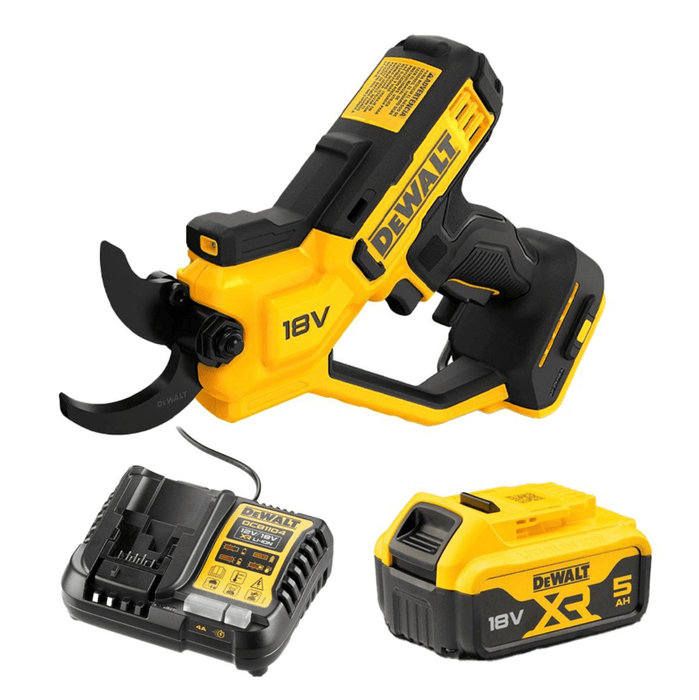 DeWalt DCMPP568P1-XE 18V XR Li-ion Cordless Power Pruner Shears Combo Kit Dewalt Power Tools Aussie Gardener