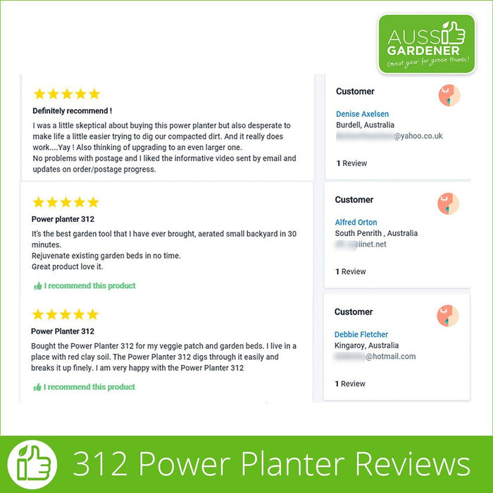 Power Planter 312 Reviews Australia stock USA made