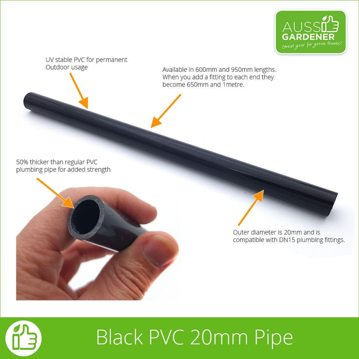 PestFree Parts: Black PVC Pipe Hymo Industry 950mm