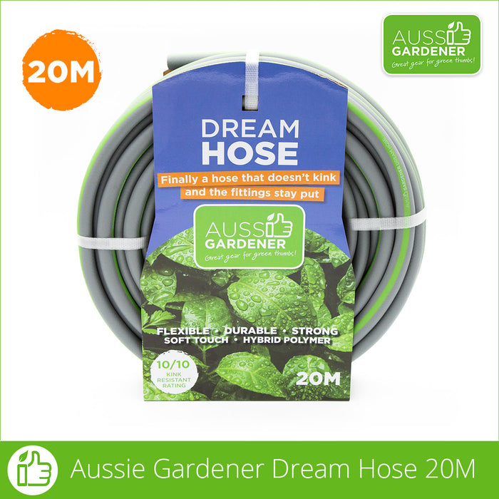 Aussie Gardener Dream Hose AGL Plastic 20 metre Without fittings