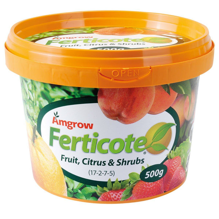 Amgrow Ferticote Fruit Citrus & Shrub Tub - Slow Release Fertiliser fertilisers Tradeware 500g