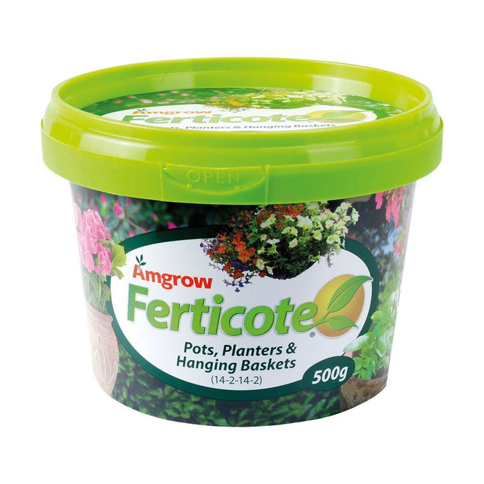 Amgrow Ferticote Pots Planters & Hanging Baskets - Slow Release Fertiliser fertilisers Tradeware
