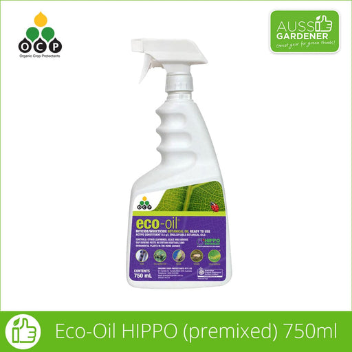 Picture shows a 750ml premixed spray bottle of eco-oil