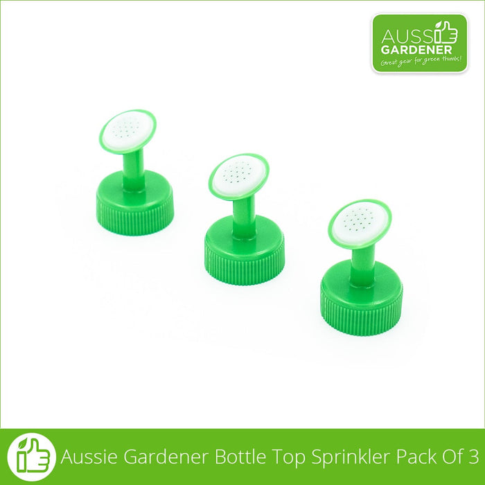 Aussie Gardener Bottle Top Sprinkler Pack Of 3 propagation Rapitech