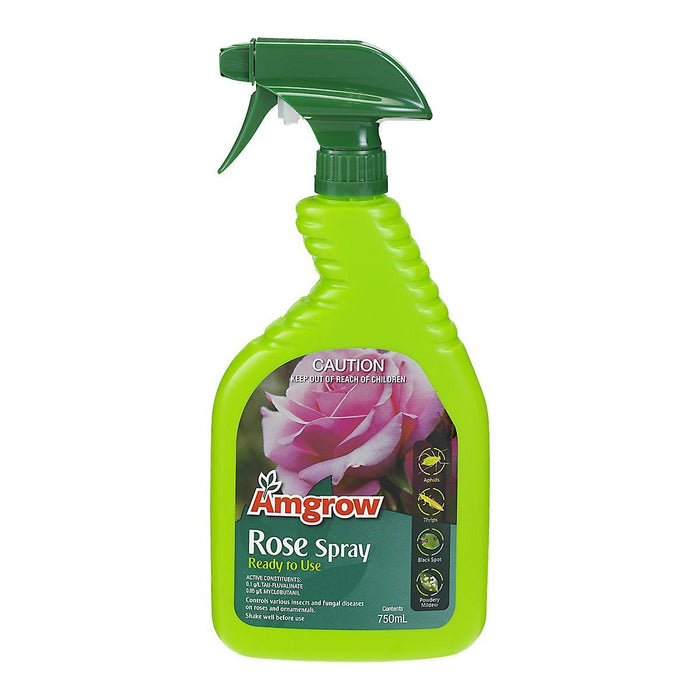 Amgrow Rose Spray (Premixed) 750ml pest control Tradeware