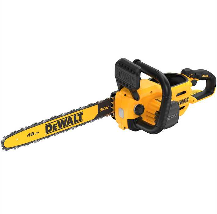 DeWalt 54V FlexVolt Li-ion Cordless Brushless 450mm (18") Chainsaw - Skin Only DCMCS574N-XE Dewalt Power Tools Stanley Black & Decker (Australia) Pty Ltd