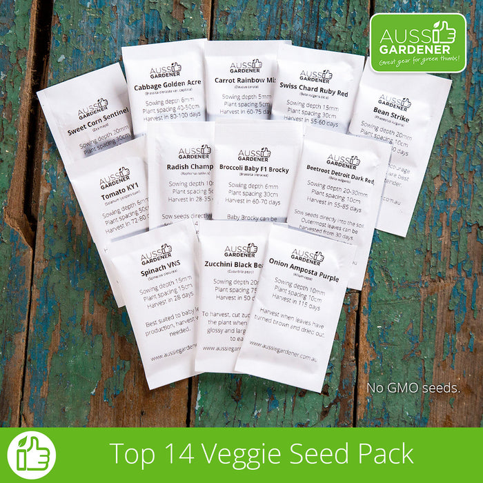 Aussie Gardener Top 14 Veggie Seeds To Grow In Pots veggie growing Royston Petrie Seeds Without Planner