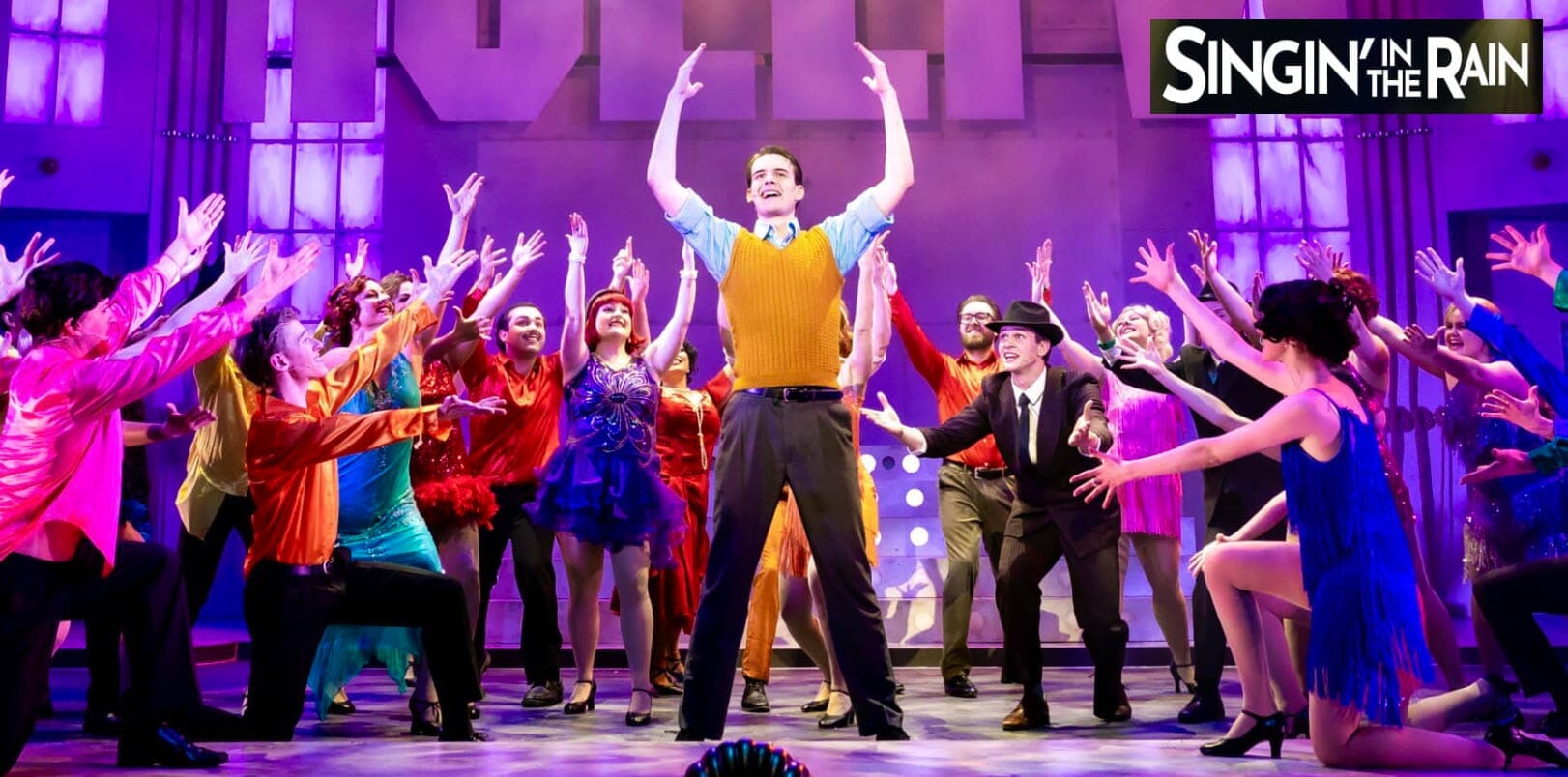 Singing in the Rain - Sydney Show (with our son Jimmy)