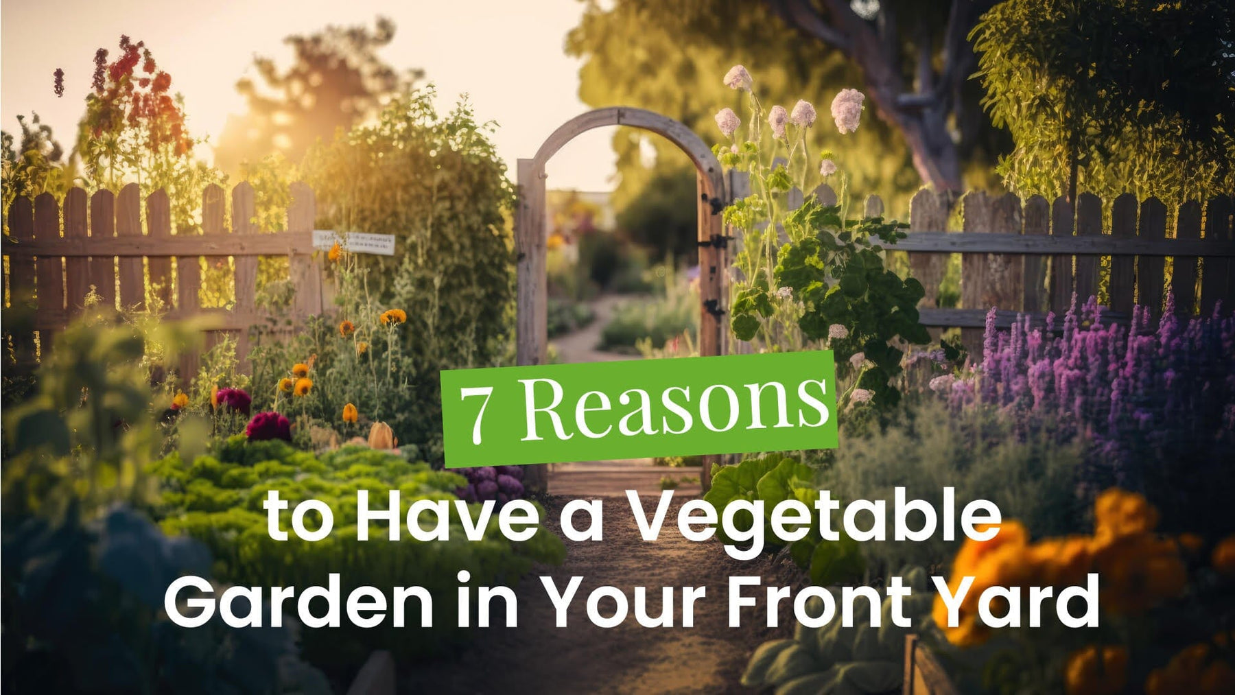 7 Reasons to Have a Vegetable Garden in your Front Yard