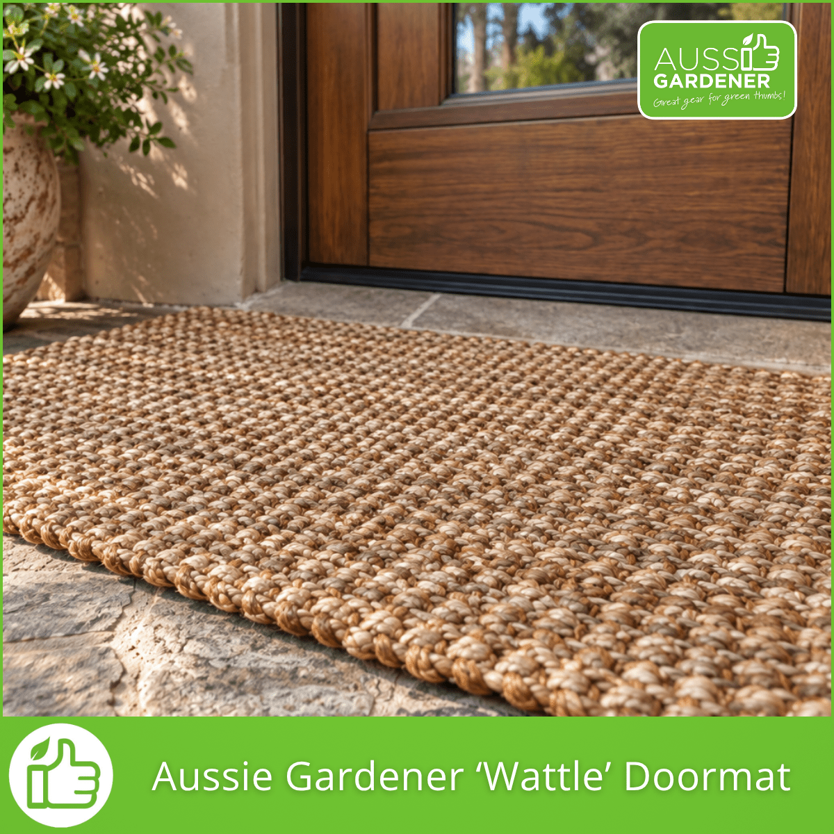 Aussie Gardener 'Wattle' Doormat Decor Aussie Gardener 