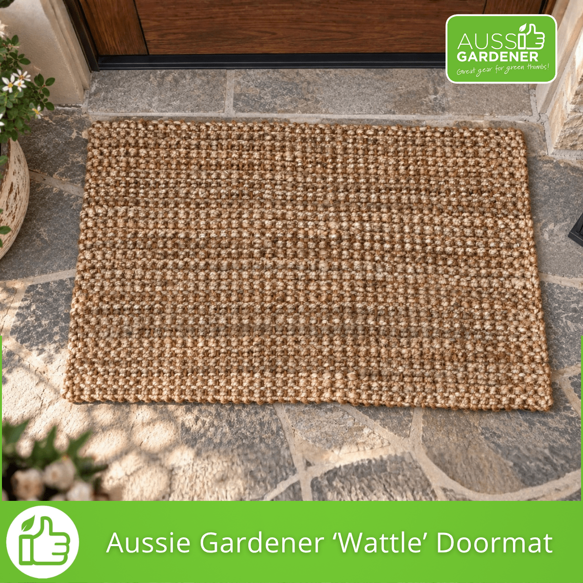 Aussie Gardener 'Wattle' Doormat Decor Aussie Gardener 