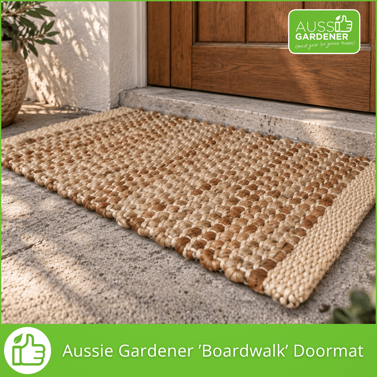 Aussie Gardener 'Boardwalk' Doormat Decor Aussie Gardener 
