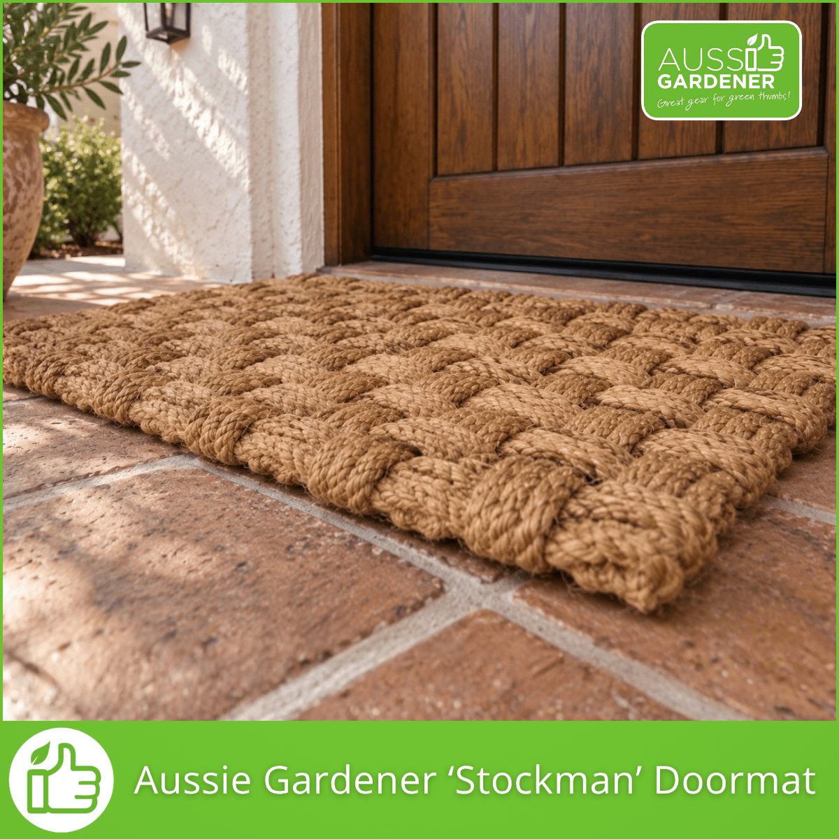 Aussie Gardener 'Stockman' Doormat Decor Aussie Gardener 