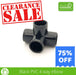PestFree Parts: Black PVC 4 way extension elbow Hymo Industry 