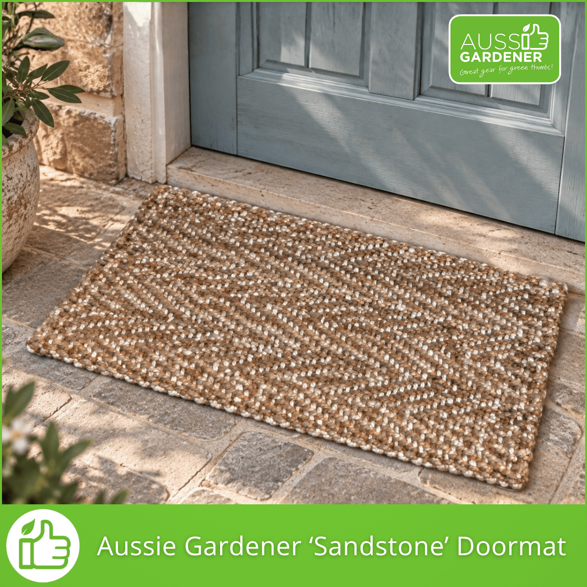 Aussie Gardener 'Sandstone' Doormat Decor Aussie Gardener 
