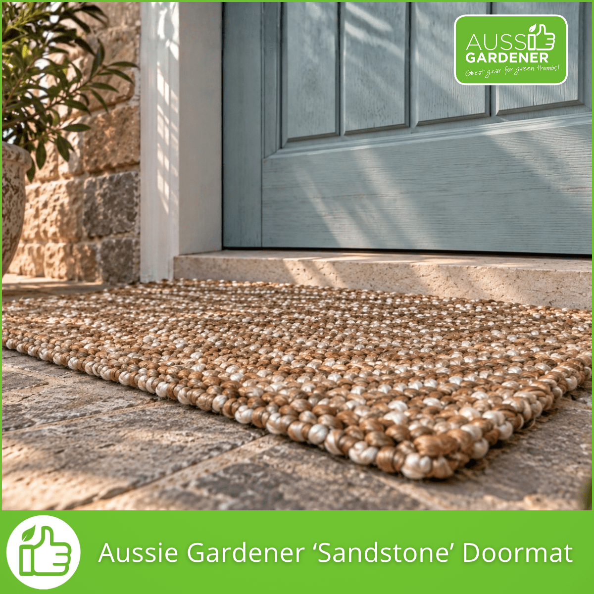 Aussie Gardener 'Sandstone' Doormat Decor Aussie Gardener 