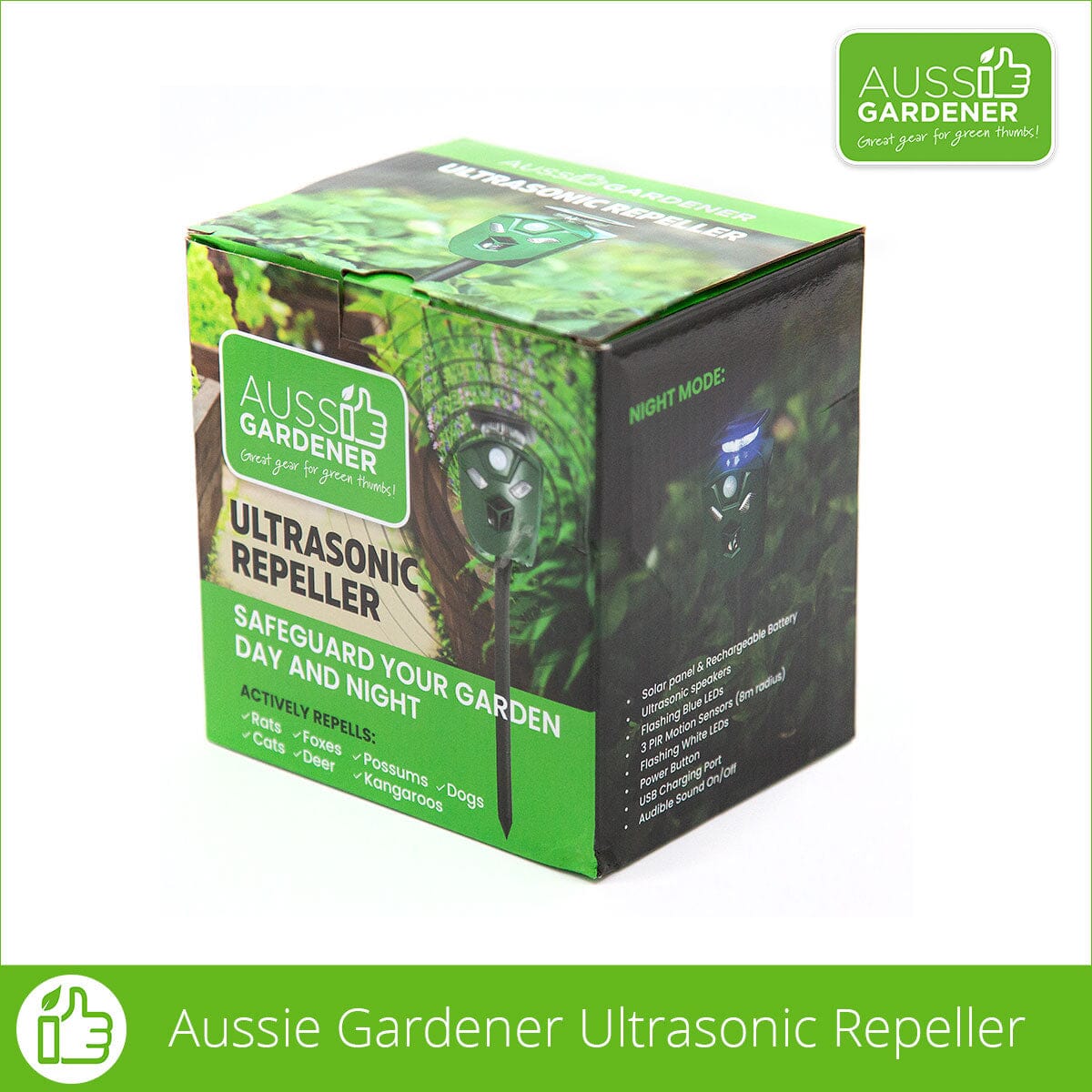 Aussie Gardener Ultrasonic Outdoor Repeller Aussie Gardener 