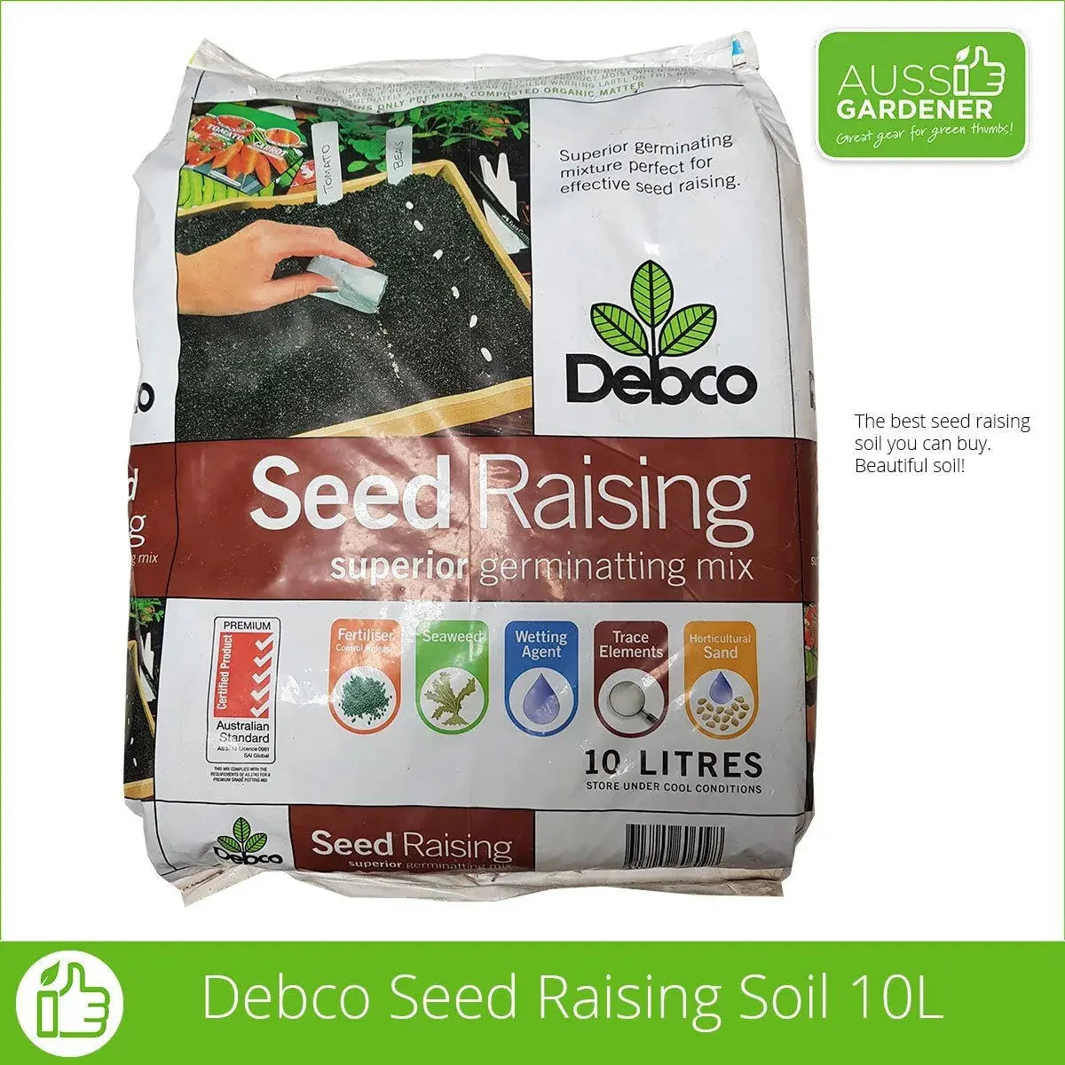 Debco Seed Raising and Cuttings Soil Mix propagation Debco - Evergreen 