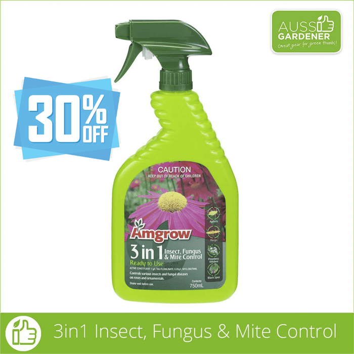 Amgrow 3 IN 1 Insect Fungus & Mite Control Premixed 750ml