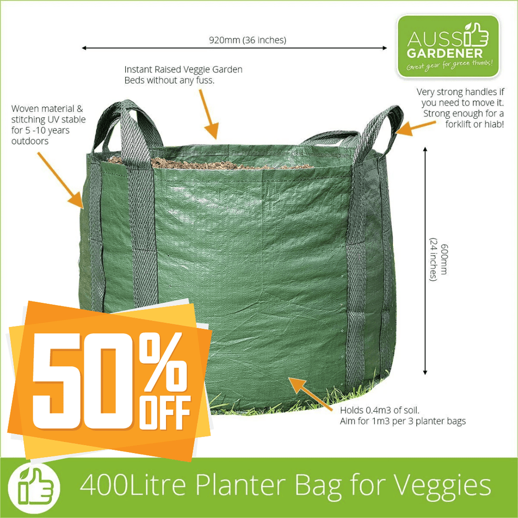 Huge Planter Bag for growing veggies - 400Litre