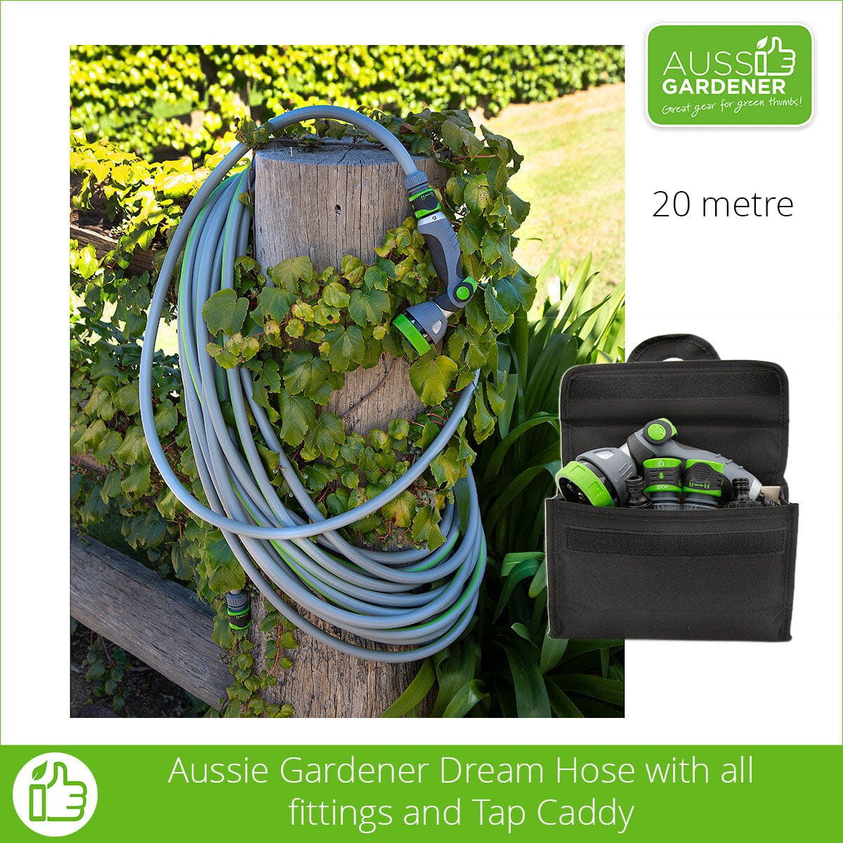 Aussie Gardener Dream Hose AGL Plastic 