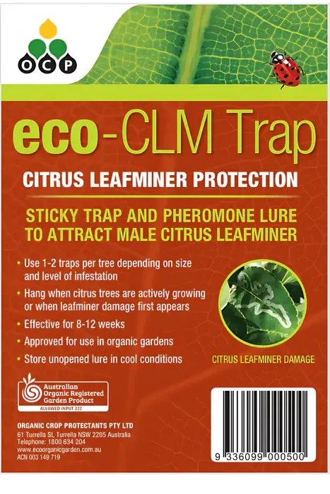 OCP Eco-CLM Trap | Citrus Leafminer Protection & Control pest control Yates 