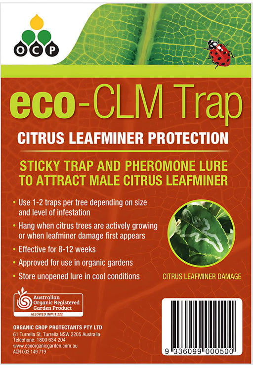 OCP Eco-CLM Trap | Citrus Leafminer Protection & Control pest control Yates 