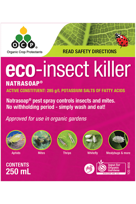 OCP Eco-Insect Killer – Soap-Based Pest Control for Aphids, Mites & More | 750mL & 250mL Options pest control Yates 