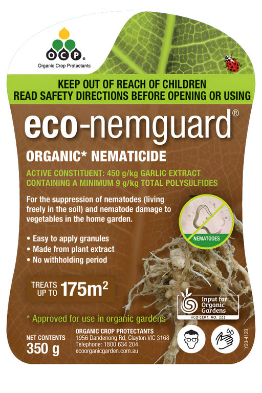OCP eco-nemguard 350g - Organic Nematicide for Nematode Control & Healthy Roots pest control Yates 