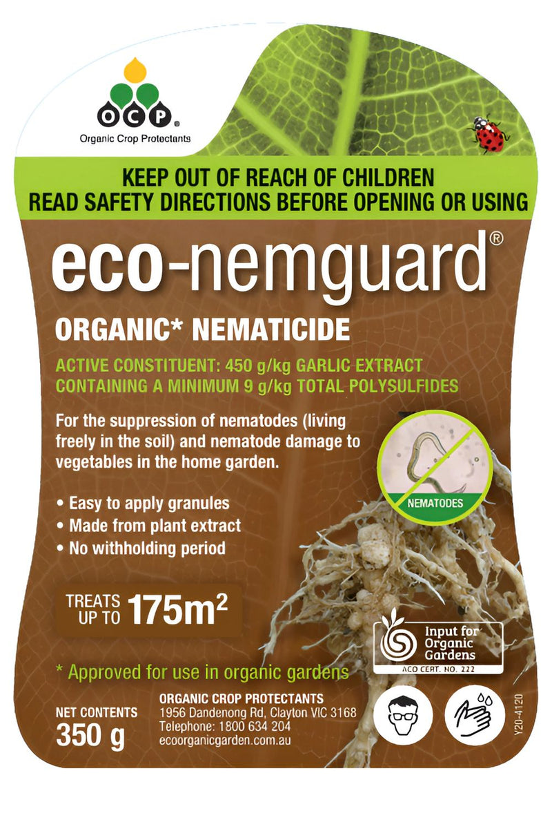 OCP eco-nemguard 350g - Organic Nematicide for Nematode Control & Healthy Roots pest control Yates 