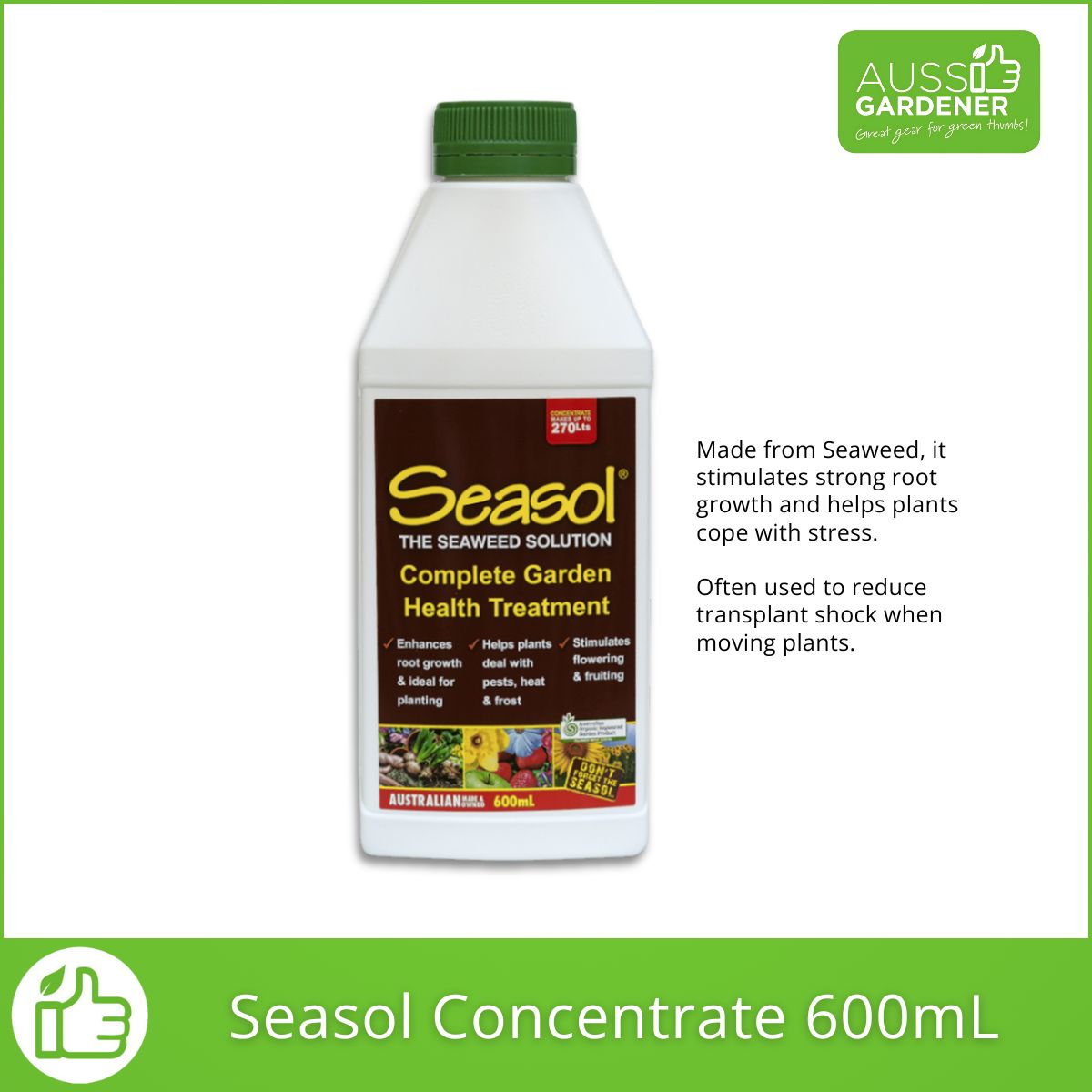 Seasol Concentrate fertilisers Confast 
