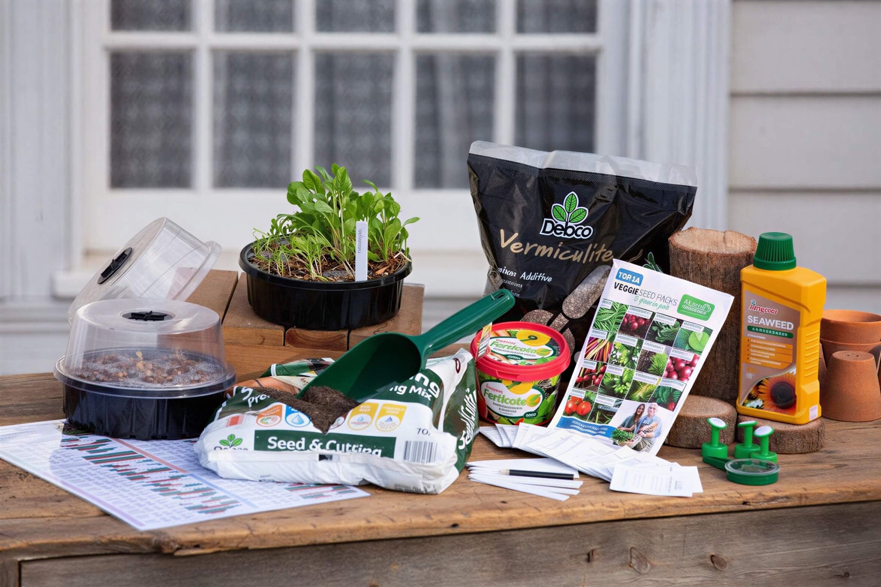Aussie Gardener Veggie Nursery Kit - Small veggie growing Aussie Gardener - Power Planter Australia 