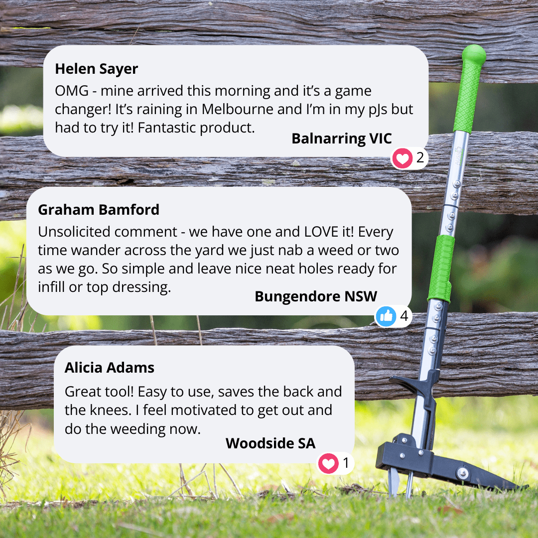 Aussie Gardener Long Handled Weed Puller Gadgets Aussie Gardener 