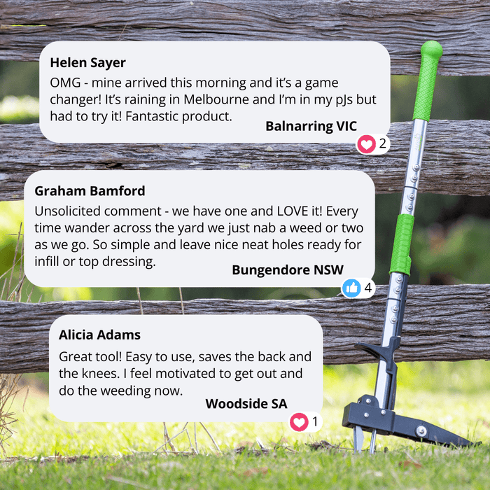 Aussie Gardener Long Handled Weed Puller Gadgets Aussie Gardener 