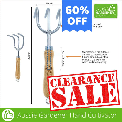 Aussie Gardener Hand Tools garden tools Aussie Gardener Claw Cultivator 