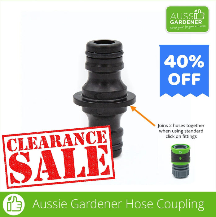 Aussie Gardener Hose click on joiner (coupling) Aussie Gardener 