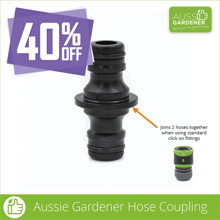 Aussie Gardener Hose click on joiner (coupling)