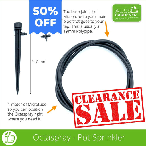 Aussie Gardener Octaspray Irrigation Antelco 