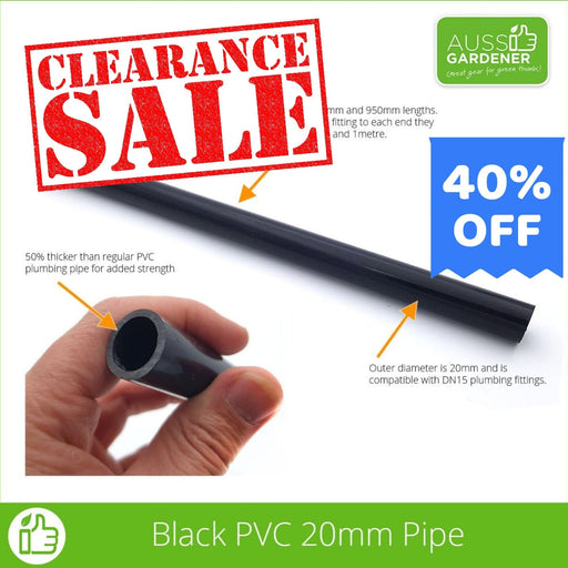 PestFree Parts: Black PVC Pipe Hymo Industry 600mm 