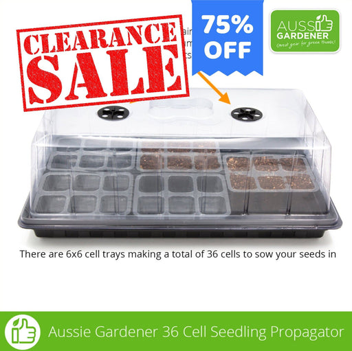 Aussie Gardener 36 Cell Seedling Propagator propagation Shen Zhen Hai Yi Plastic Products Co Ltd Single 