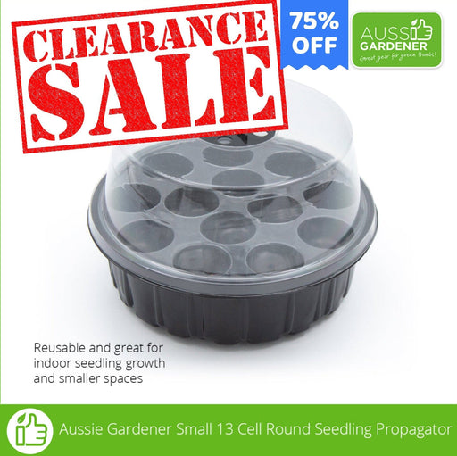 Aussie Gardener Small 13 Cell Round Seedling Propagator propagation Shen Zhen Hai Yi Plastic Products Co Ltd Single 