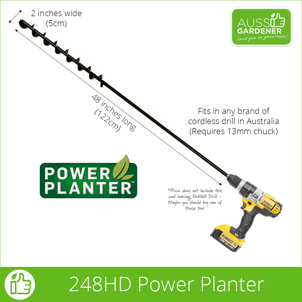 Power Planter 248HD (Genuine USA made) Power Planter Power Planter Inc 