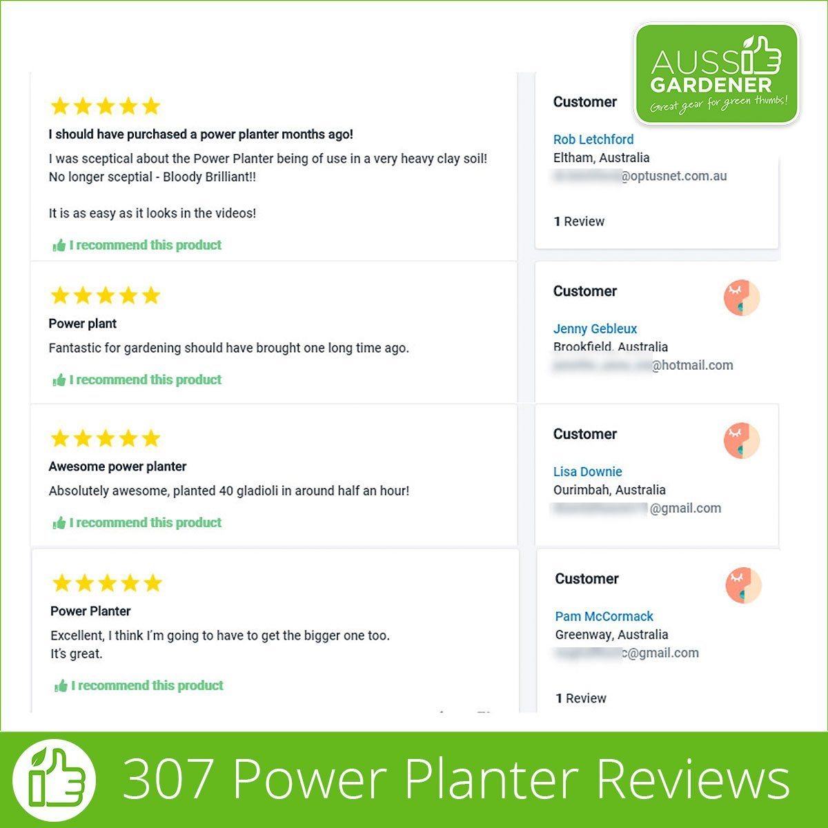 Power Planter™ 307 (Genuine USA made) Power Planter Power Planter Inc 