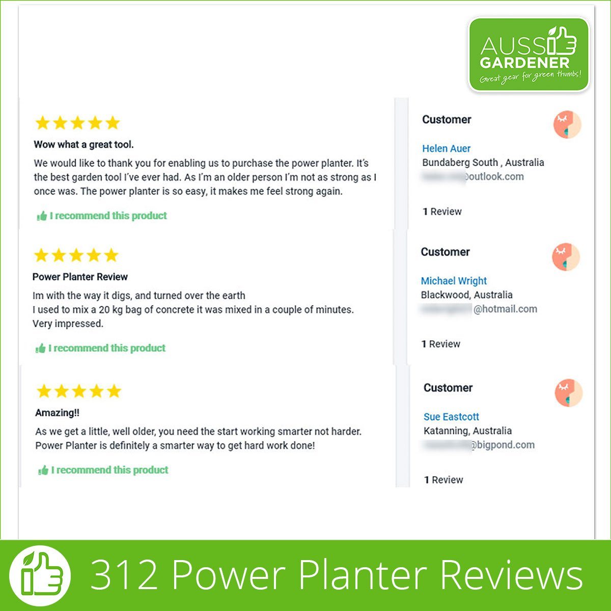 Power Planter 312 (Genuine USA made) Power Planter Power Planter Inc 