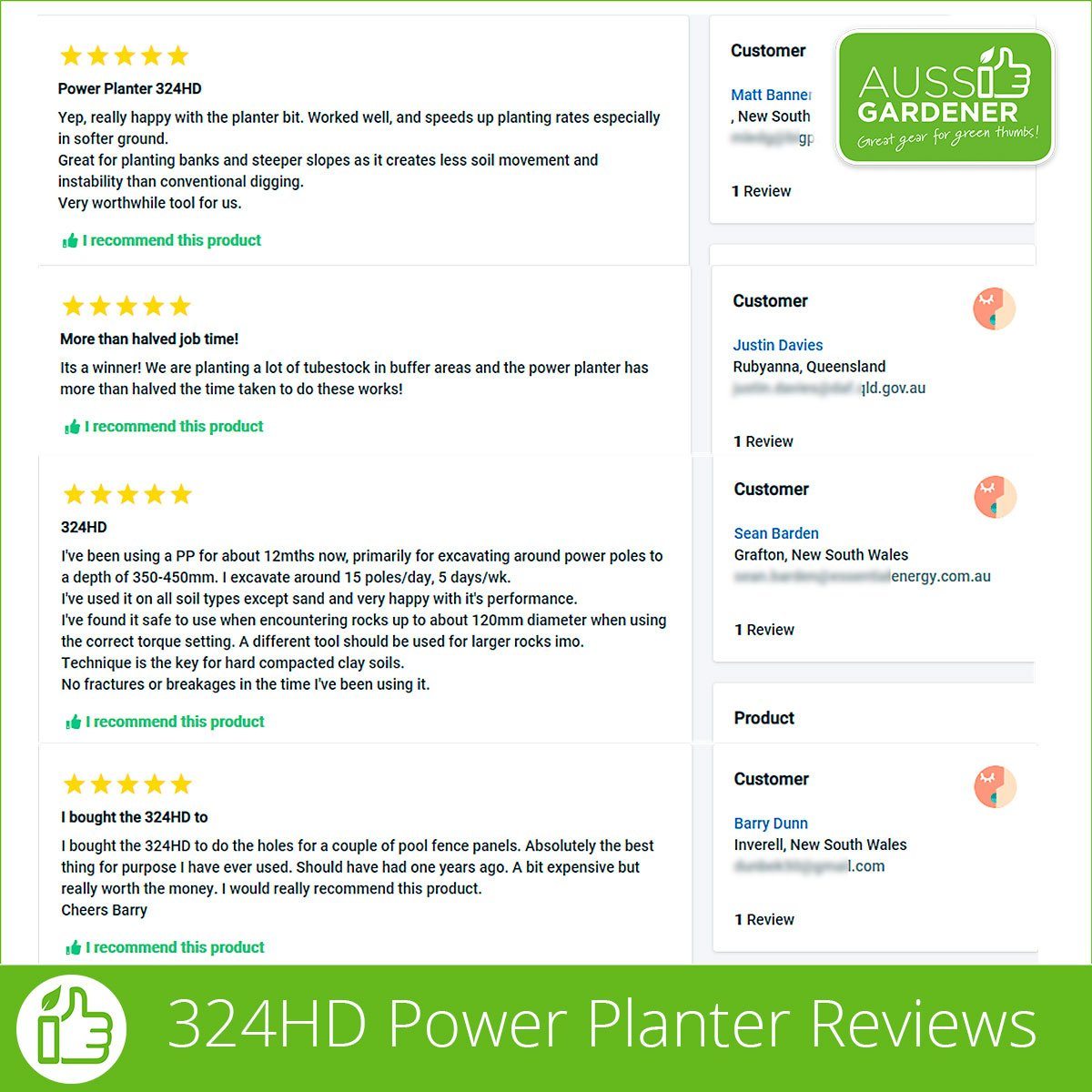 Power Planter 324HD (Genuine USA made) Power Planter Power Planter Inc 