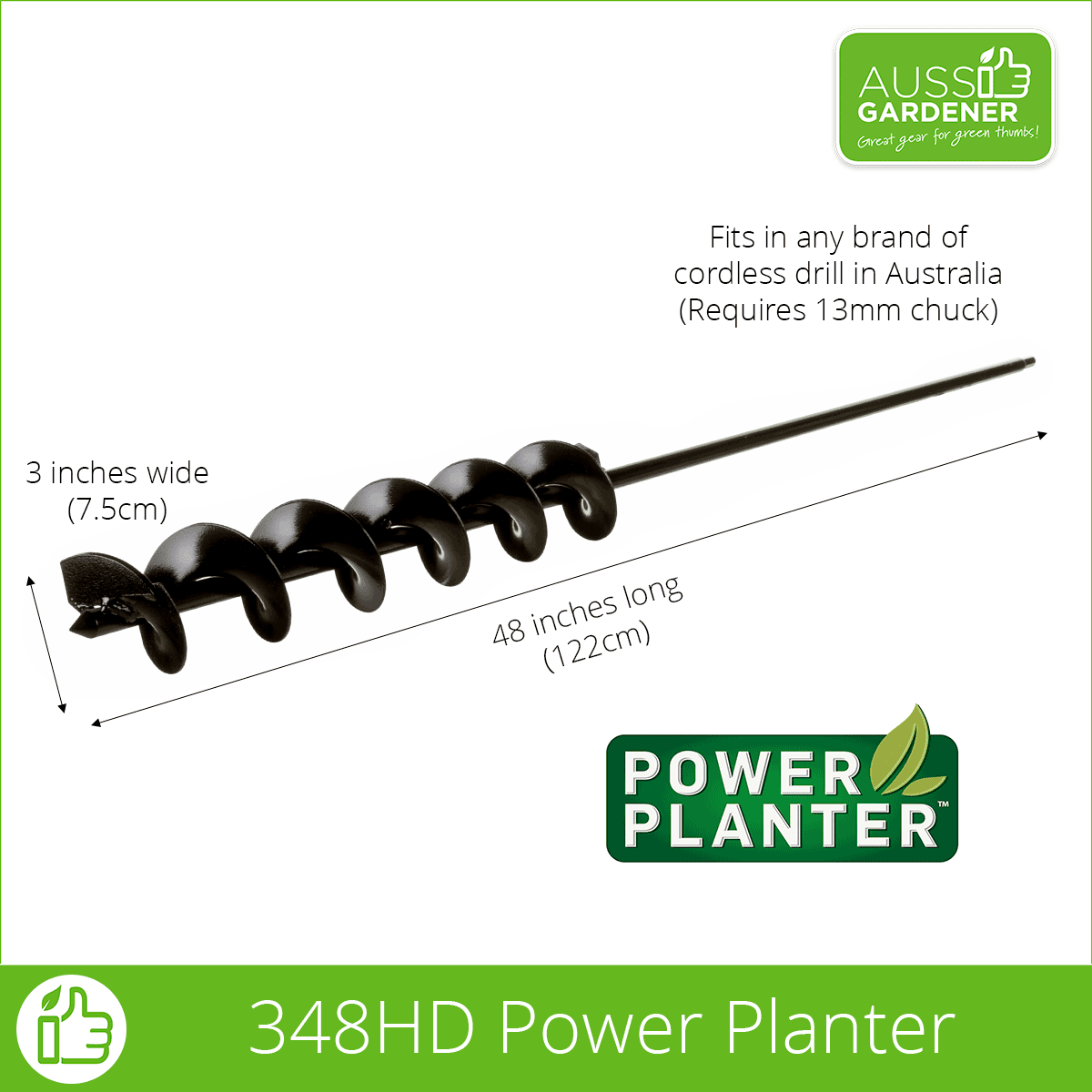 Power Planter 348HD (Genuine USA made) Power Planter Power Planter Inc 
