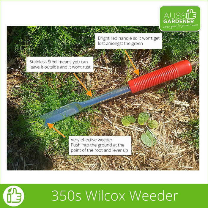 Wilcox Weeder Details - Stainless steel - Made in USA